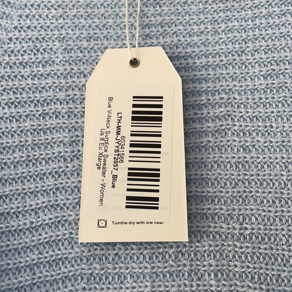 Powder Blue Sweater - Picture 4 of 4